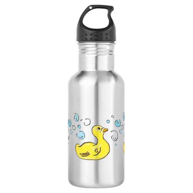 Ducks n Bubbles 532 Ml Water Bottle (Front)