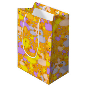 Ducks-n-Dots-Style-1-Orange-GIFT BAG M