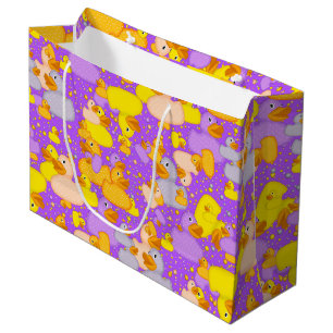 Ducks-n-Dots-Style-1-Purple-GIFT BAG L