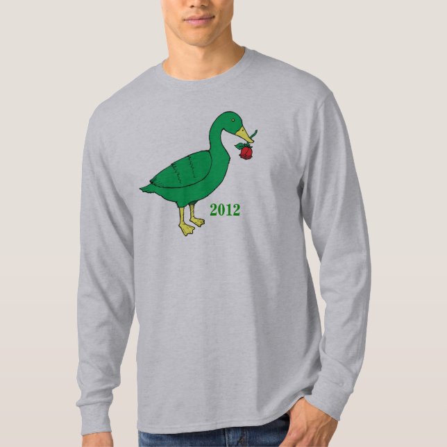 Ducks N' Roses T-Shirt (Front)