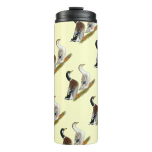 Ducks:  Silver Appleyard Thermal Tumbler