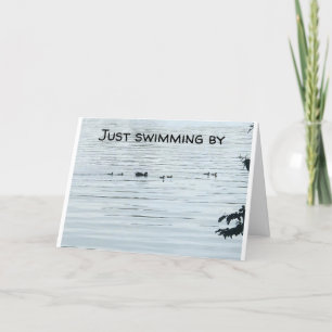 **DUCKS WANT TO BE FORGIVEN** BELATED BIRTHDAY CARD