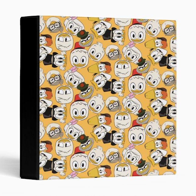 DuckTales Character Pattern Binder (Front/Spine)