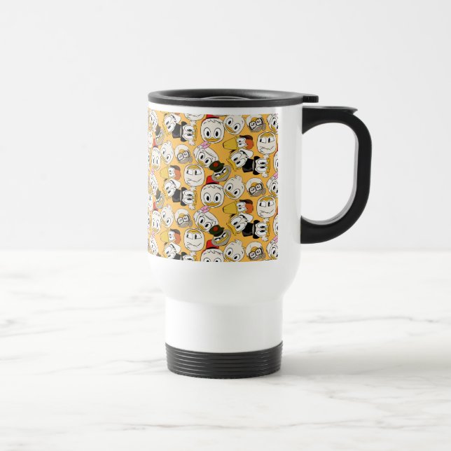 DuckTales Character Pattern Travel Mug (Right)