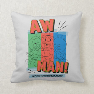 DuckTales Let the Adventures Begin Throw Pillow