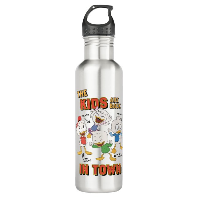 DuckTales | The Kids are Back in Town 710 Ml Water Bottle (Front)