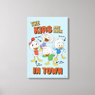 DuckTales | The Kids are Back in Town Canvas Print