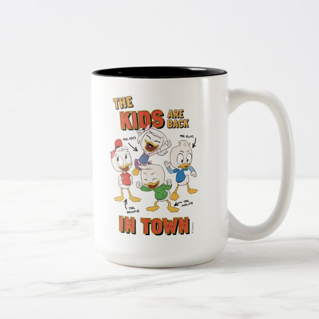 DuckTales | The Kids are Back in Town Two-Tone Coffee Mug (Right)