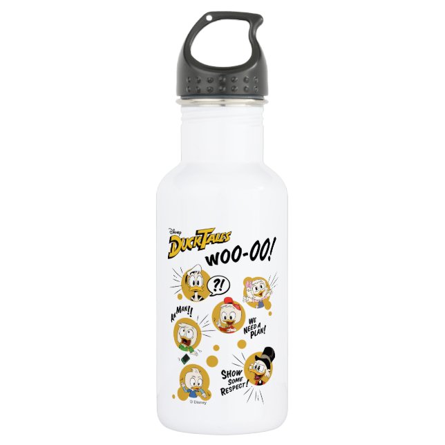 DuckTales Woo-oo! 532 Ml Water Bottle (Front)