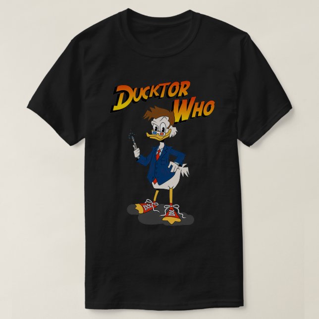 Ducktor Who T-Shirt (Design Front)