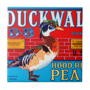 Duckwall Hood River Pears Tile