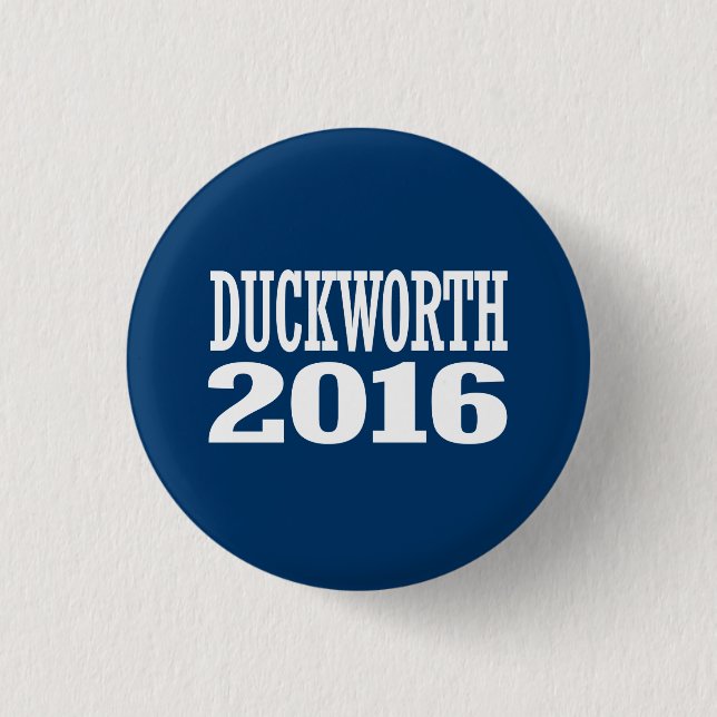 Duckworth - Tammy Duckworth 2016 1 Inch Round Button (Front)