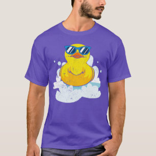 Ducky Cool Duckling Funny Bath Toy Rubber Duck T-Shirt