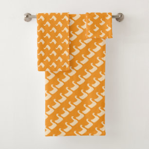 Ducky Duck  Kids Orange   Bath Towel Set