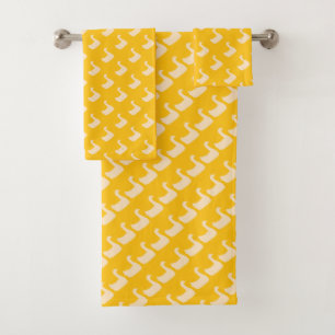 Ducky Duck  Kids Yellow  Bath Towel Set