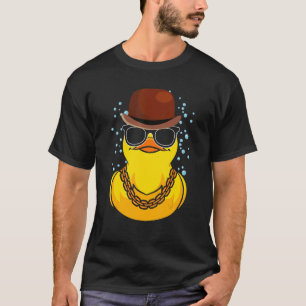 Ducky Duckling Duckie Cool Sunglasses Rubber Duck T-Shirt