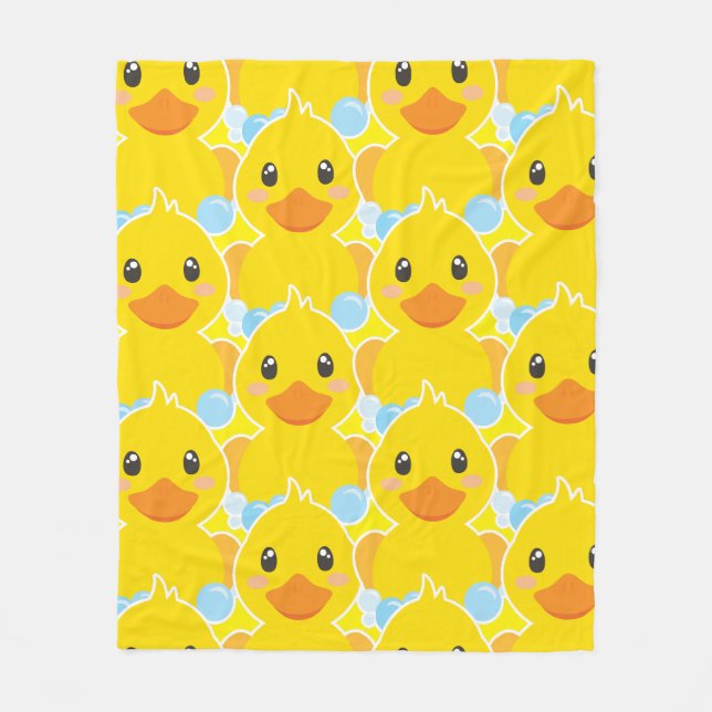 Ducky Fleece Blanket (Front)