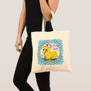 Ducky  Nurse  Tote Bag