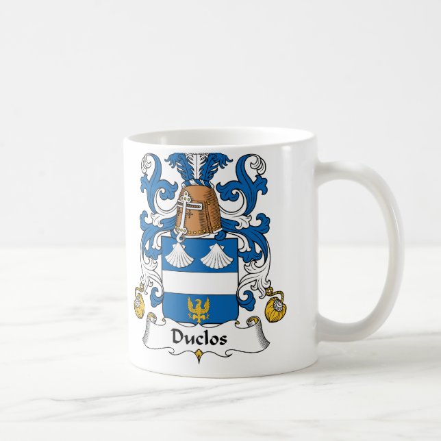 Duclos Family Crest Coffee Mug (Right)