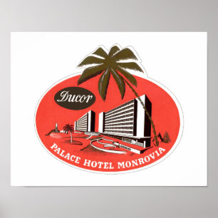 Ducor Palace Hotel Monrovia Poster