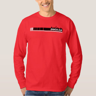 Ducs.ca Shirt w/gears (red)