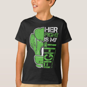 Duct Cancer Her Fight Is My Fight Boxing Glove T-Shirt