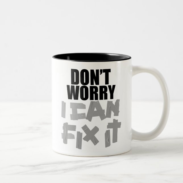 Duct Tape $17.95 Two Toned Coffee Mug (Right)