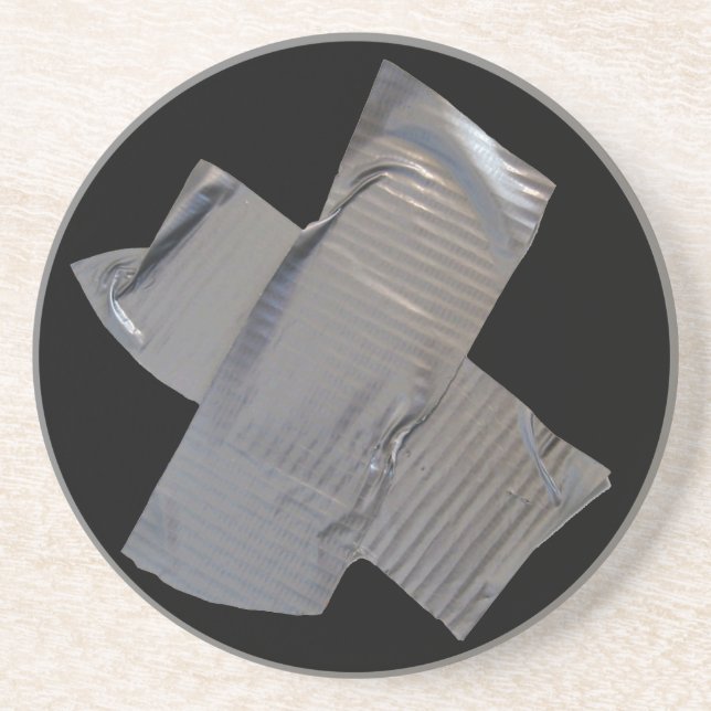 Duct Tape Coaster (Front)