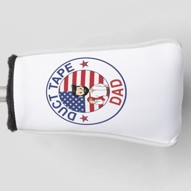 Duct Tape Dad - Golf Head Cover (version 2) (Front)