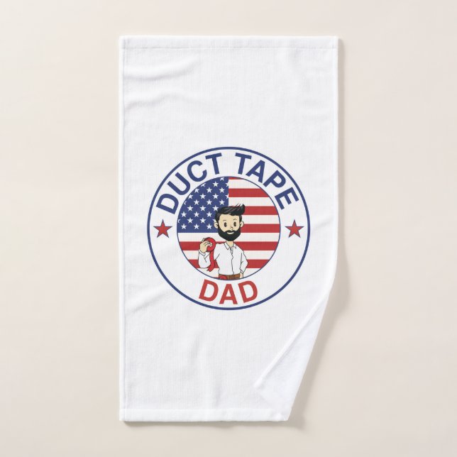 Duct Tape Dad - Towel (Hand Towel)