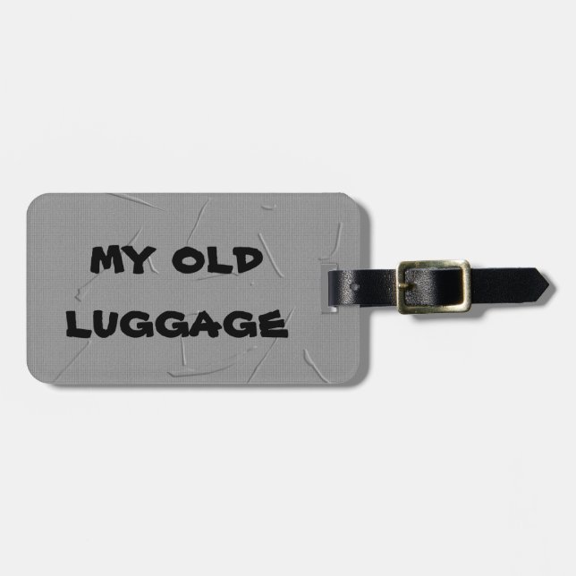 Duct Tape Luggage Tag (Front Horizontal)