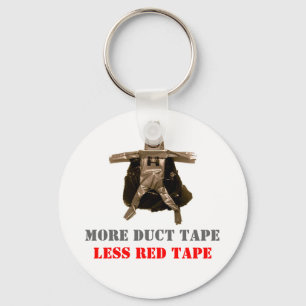 Duct Tape Man Keychain