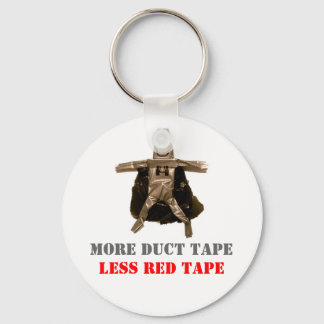 Duct Tape Man Keychain