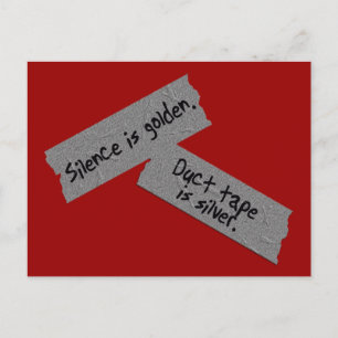 Duct Tape Postcard