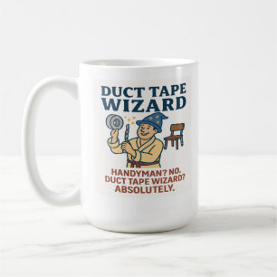 Duct Tape Wizard Coffee Mug
