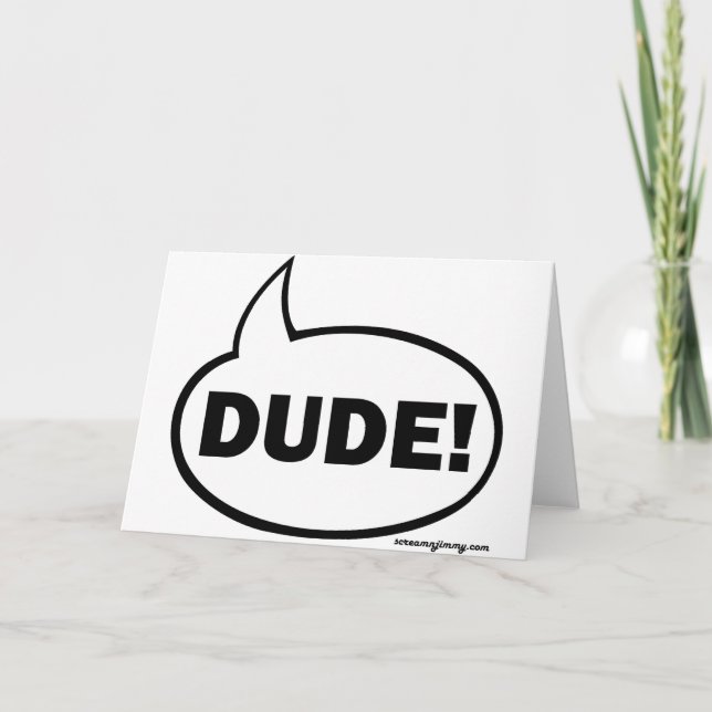 DUDE-1 CARD (Front)