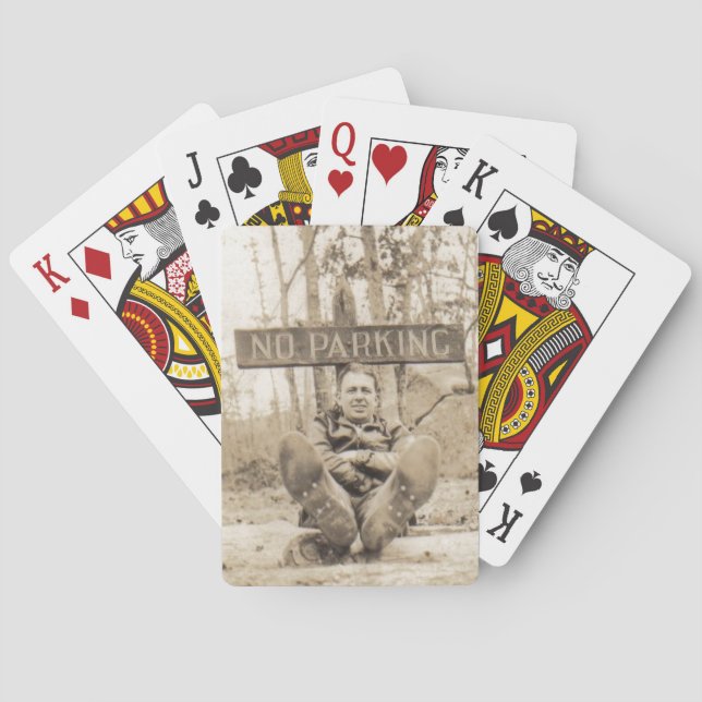 DUDE ATTITUDE playing cards (Back)