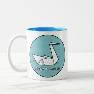 Dude! It's a swan! Mug