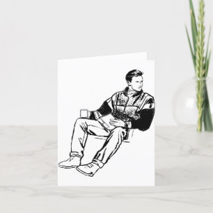 Dude  thank you card