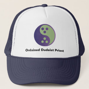 Dudeism Ordained Dudeist Priest Trucker Cap