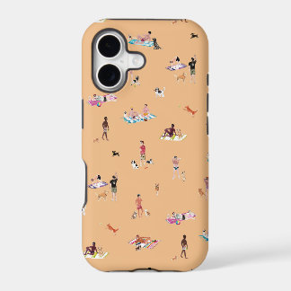 DUDES and DOGS BEACH Cantaloupe iPhone Case