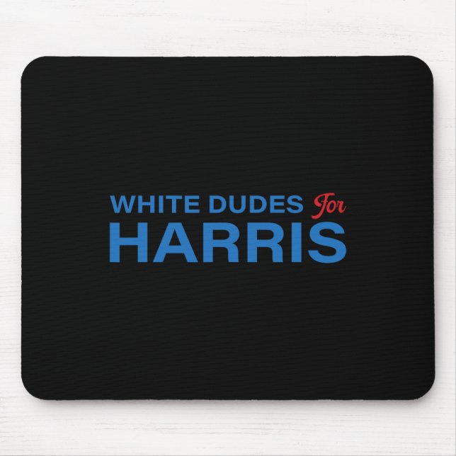 Dudes For Harris 3  Mouse Pad (Front)
