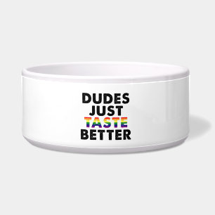 Dudes Just Taste Better Gay Pride Gift Idea