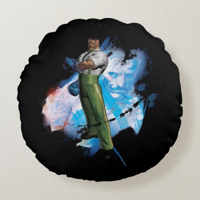 Dudley Round Pillow (Front)