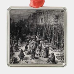 Dudley Street, Seven Dials Metal Ornament