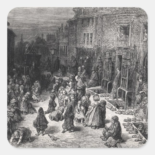 Dudley Street, Seven Dials Square Sticker (Front)