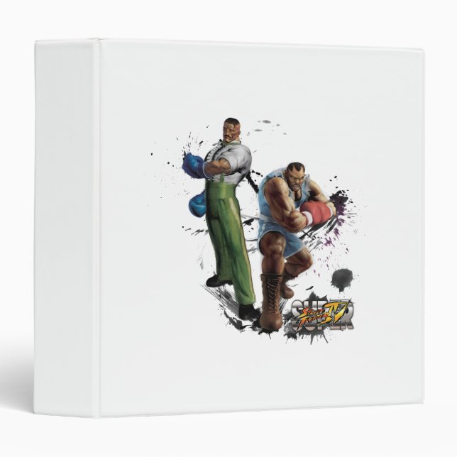 Dudley Vs. Balrog Binder (Front/Spine)