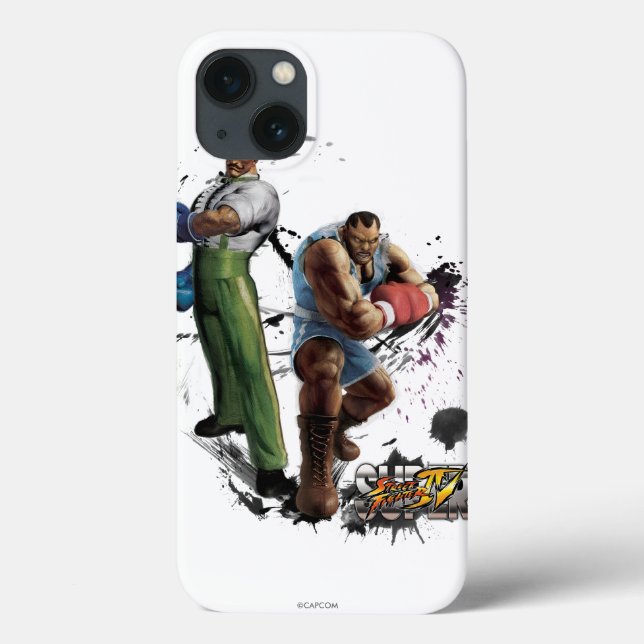 Dudley Vs. Balrog Case-Mate iPhone Case (Back)