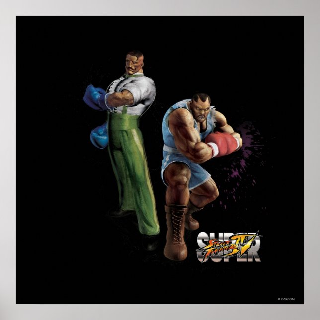 Dudley Vs. Balrog Poster (Front)