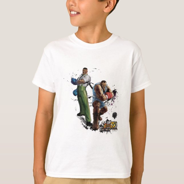 Dudley Vs. Balrog T-Shirt (Front)